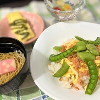 5月4日 豆ちらし寿司を提供します🎏