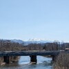 20kmジョグで青い森鉄道の野内駅まで行ってみた。八甲田山が綺麗でした。（青森市野内菊川）