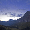 スイスアルプス氷河紀行：氷河の影響を受けたレストラン(Unterer Grindelwald Glacier, Grindelwald)