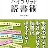 読書術をハイブリッドする！『ソーシャル時代のハイブリッド読書術』