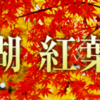 相模湖の紅葉