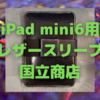 「iPad mini（第6世代） ＋ iPhone13 Pro」でAppleへの不満を一掃しようとする話【４】〜国立商店　レザースリーブ編〜