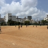 中学といっしょにスモールサイドゲーム