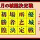 令和８年１月の城隍決定戦の結果　年間ポイント獲得のお知らせ