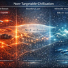 Non‑Targetable Civilization：到達不能性にもとづく文明の存在論的転換