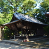 氷川神社の額殿