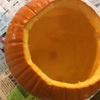 ハロウィンのカボチャ彫りで気分アップ！！！