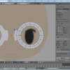 初心者がBlenderでデフォルメキャラを作る～顔を作成する(目元の作成)～