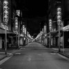 夜の商店街