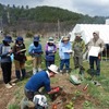 【無料公開用】自然菜園スクール（安曇野校）『自然菜園実践コース』畝立て、ネギ&ジャガイモ、春野菜の定植