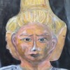 水彩画（阿修羅像（あしゅらぞう）【八部衆】）