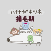 【ハナナガキツネの日】４コマ劇場：換毛期