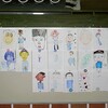 作品紹介 → 実習生の「似顔絵」その2 