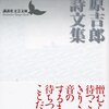 増刷『石原吉郎詩文集』石原吉郎（講談社文芸文庫、2005年）