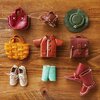 フェリシモで、初めてレザークラフトやってみた。ミニチュアレザーを作成。今年の秋は、残りの分を作成しよう。