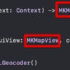 Swift UI MapKit  忘備録