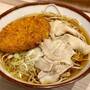 【グルメ・そばの神田 東一屋 駅前南町通り店】心と体に染み渡る温かな一杯 肉そば＋コロッケ。仙台市 仙台駅  7回目 