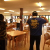 スポーツクラブ　雨