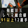 【有能銀玉】レベマ総合値９１以上１２選手