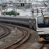 E217系クラY-15編成が東京総合車両センターを出場。