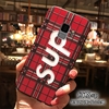 ブランドSupreme Galaxy S9+カバー ２色選択可 シュプリーム ギャラクシー S9スマホケース ジャケット TPU製 3Ｄ浮彫 