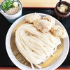 上等なうどん、鶏天とチク天。