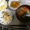 餅入り味噌汁 京風雑煮もどき（失敗）【夕食】