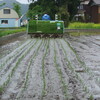 *田植えと看板の化粧直し