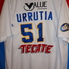 Henry Urrutia ヘンリー・ウルティア Game Used 2018-19 Charros de Jalisco (LMP) Jersey signed チャロス・デ・ハリスコ実使用ユニフォーム(サイン入り)