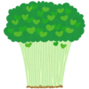 かいわれ大根のフリーイラスト素材