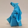 おりがみ：十二神将クビラ（子） (Origami : Kumbhīra)