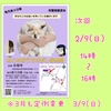 保護猫と触れ合える☆2/9(日)ねこのおうちさがし＠忠岡のご案内