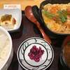ランチはカツ煮定食！