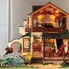 ミニチュア、DIY House キット [朝花夕拾]を作ってみました