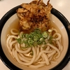 星のうどんでゲソ天でも