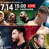 7.14　新日本プロレス　G1 CLIMAX 29　3日目　東京・大田区　ツイート解析
