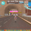 クロスライドとZwift 626 Tour de Zwift Stage 1 short