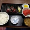 西川口の「あおき食堂」でカツオのたたき定食を食べました★