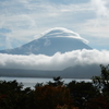 本栖湖で見た雲