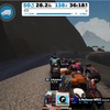 （zwift）WBR 6 Laps Volcano Circuit Flat Race 23位/108人