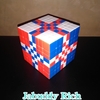 ルービックキューブで模様を作りました！　Rubik's Cube art design