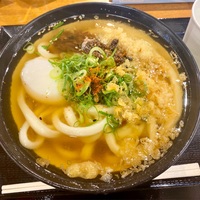 いぶきうどん（北千住）かけうどん＋温玉