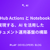 GitHub ActionsとNotebookLMで実現する、AIを活用したドキュメント運用基盤の構築