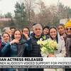 イラン、シャルリー・エブドのハメネイ師の漫画に抗議　有名女優を釈放