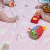 7ヶ月の二卵性の双子、すでに体重差あり