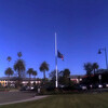 fly a flag at half-mast