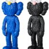 KAWS BFF OPEN EDITIONの青と黒のフィギュア通販予約