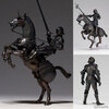 【タケヤ式自在置物】KT-026『15世紀ゴチック式エクエストリアンアーマー（ブロンズ）』可動フィギュア【海洋堂】より2019年5月発売予定♪