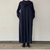 【SCYE】W’s / Organic Cotton Jersey Hooded Scarf Dress