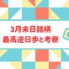 【2023年3月末】3月末日権利付き最終日銘柄の最高逆日歩と考察